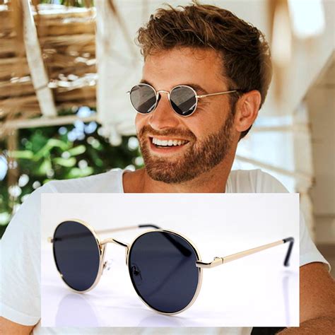 oval sunglasses for men.